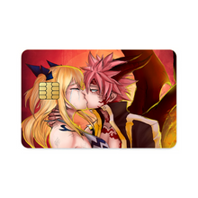 Load image into Gallery viewer, Fairy Tail Natsu Dragneel, Lucy Heartfilia Credit Card Skins (4-in-1 Pack)