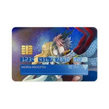 Load image into Gallery viewer, Fairy Tail Natsu Dragneel, Lucy Heartfilia Credit Card Skins (4-in-1 Pack)
