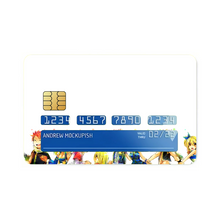 Load image into Gallery viewer, Fairy Tail Natsu Dragneel, Lucy Heartfilia Credit Card Skins (4-in-1 Pack)