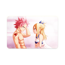 Load image into Gallery viewer, Fairy Tail Natsu Dragneel, Lucy Heartfilia Credit Card Skins (4-in-1 Pack)