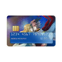Load image into Gallery viewer, Fairy Tail Natsu Dragneel, Lucy Heartfilia Credit Card Skins (4-in-1 Pack)