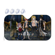 Load image into Gallery viewer, Fairy Tail Natsu Dragneel, Wendy Marvell, Gajeel Redfox  Car Sunshade