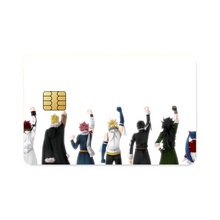 Load image into Gallery viewer, Fairy Tail Natsu Dragneel, Wendy Marvell, Gajeel Redfox Credit Card Skins (4-in-1 Pack)