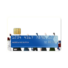 Load image into Gallery viewer, Fairy Tail Natsu Dragneel, Wendy Marvell, Gajeel Redfox Credit Card Skins (4-in-1 Pack)