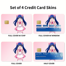 Load image into Gallery viewer, Fairy Tail Wendy Marvell Credit Card Skins (4-in-1 Pack)