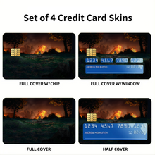 Load image into Gallery viewer, Fallen Hero Credit Card Skins (4-in-1 Pack)