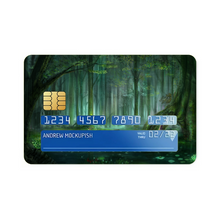 Load image into Gallery viewer, Fantasy Forest Credit Card Skins (4-in-1 Pack)