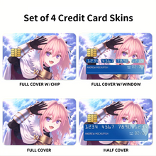 Load image into Gallery viewer, Fate/Apocrypha Credit Card Skins (4-in-1 Pack)