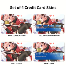 Load image into Gallery viewer, Fate/Apocrypha Credit Card Skins (4-in-1 Pack)