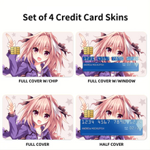 Load image into Gallery viewer, Fate/Apocrypha Credit Card Skins (4-in-1 Pack)