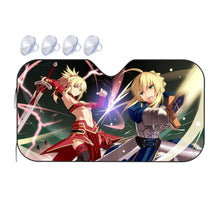 Load image into Gallery viewer, Fate/Apocrypha Saber Car Sunshade