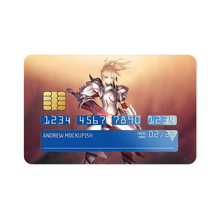 Load image into Gallery viewer, Fate/Apocrypha Saber Credit Card Skins (4-in-1 Pack)