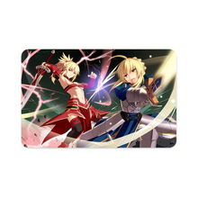 Load image into Gallery viewer, Fate/Apocrypha Saber Credit Card Skins (4-in-1 Pack)