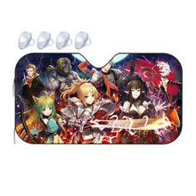 Load image into Gallery viewer, Fate/Apocrypha Saber Of Red Car Sunshade