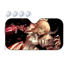 Load image into Gallery viewer, Fate/Apocrypha Saber Of Red Car Sunshade
