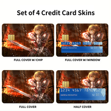 Load image into Gallery viewer, Fate/Apocrypha Saber Of Red Credit Card Skins (4-in-1 Pack)