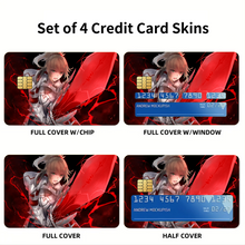 Load image into Gallery viewer, Fate/Apocrypha Saber Of Red Credit Card Skins (4-in-1 Pack)