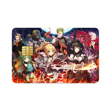 Load image into Gallery viewer, Fate/Apocrypha Saber Of Red Credit Card Skins (4-in-1 Pack)