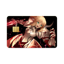 Load image into Gallery viewer, Fate/Apocrypha Saber Of Red Credit Card Skins (4-in-1 Pack)