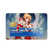 Load image into Gallery viewer, Fate/Apocrypha Saber Of Red Credit Card Skins (4-in-1 Pack)