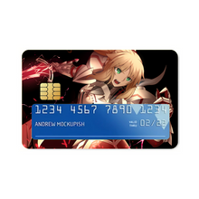 Load image into Gallery viewer, Fate/Apocrypha Saber Of Red Credit Card Skins (4-in-1 Pack)