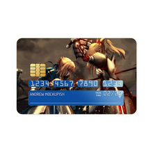 Load image into Gallery viewer, Fate/Apocrypha Saber, Saber Of Red Credit Card Skins (4-in-1 Pack)