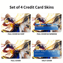 Load image into Gallery viewer, Fate/Stay Night Credit Card Skins (4-in-1 Pack)