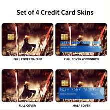 Load image into Gallery viewer, Fate/Stay Night Credit Card Skins (4-in-1 Pack)