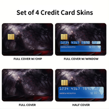 Load image into Gallery viewer, Fate/Stay Night Credit Card Skins (4-in-1 Pack)