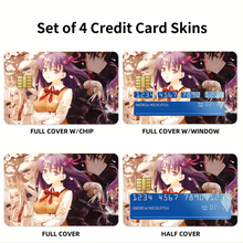 Load image into Gallery viewer, Fate/Stay Night Credit Card Skins (4-in-1 Pack)
