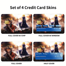 Load image into Gallery viewer, Fate/Stay Night Credit Card Skins (4-in-1 Pack)