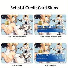 Load image into Gallery viewer, Fate/Stay Night Credit Card Skins (4-in-1 Pack)