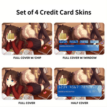 Load image into Gallery viewer, Fate/Stay Night Credit Card Skins (4-in-1 Pack)