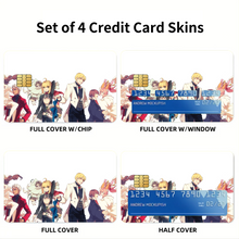 Load image into Gallery viewer, Fate/Stay Night Credit Card Skins (4-in-1 Pack)