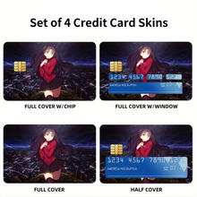 Load image into Gallery viewer, Fate/Stay Night Credit Card Skins (4-in-1 Pack)
