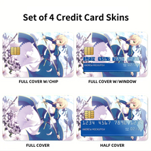 Load image into Gallery viewer, Fate/Stay Night Credit Card Skins (4-in-1 Pack)