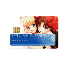 Load image into Gallery viewer, Fate/Stay Night Credit Card Skins (4-in-1 Pack)