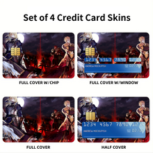 Load image into Gallery viewer, Fate/Zero Credit Card Skins (4-in-1 Pack)