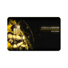 Load image into Gallery viewer, Fate/Zero Gilgamesh Credit Card Skins (4-in-1 Pack)