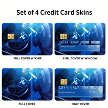 Load image into Gallery viewer, Fate/Zero Saber Credit Card Skins (4-in-1 Pack)