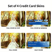 Load image into Gallery viewer, Fate/Zero Saber Credit Card Skins (4-in-1 Pack)