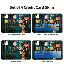 Load image into Gallery viewer, Faye Valentine Credit Card Skins (4-in-1 Pack)
