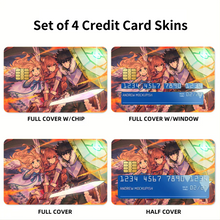 Load image into Gallery viewer, Fight Back Credit Card Skins (4-in-1 Pack)