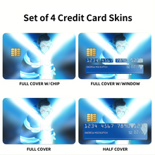Load image into Gallery viewer, Fire Force Arthur Boyle Credit Card Skins (4-in-1 Pack)