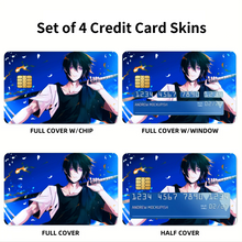 Load image into Gallery viewer, Fire Force Benimaru Shinmon Credit Card Skins (4-in-1 Pack)