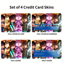 Load image into Gallery viewer, Fire Force Credit Card Skins (4-in-1 Pack)