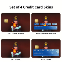 Load image into Gallery viewer, Fire Force Credit Card Skins (4-in-1 Pack)