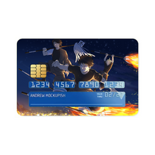 Load image into Gallery viewer, Fire Force Credit Card Skins (4-in-1 Pack)