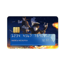 Load image into Gallery viewer, Fire Force Credit Card Skins (4-in-1 Pack)