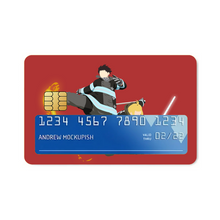 Load image into Gallery viewer, Fire Force Minimalistfor Desktop Credit Card Skins (4-in-1 Pack)
